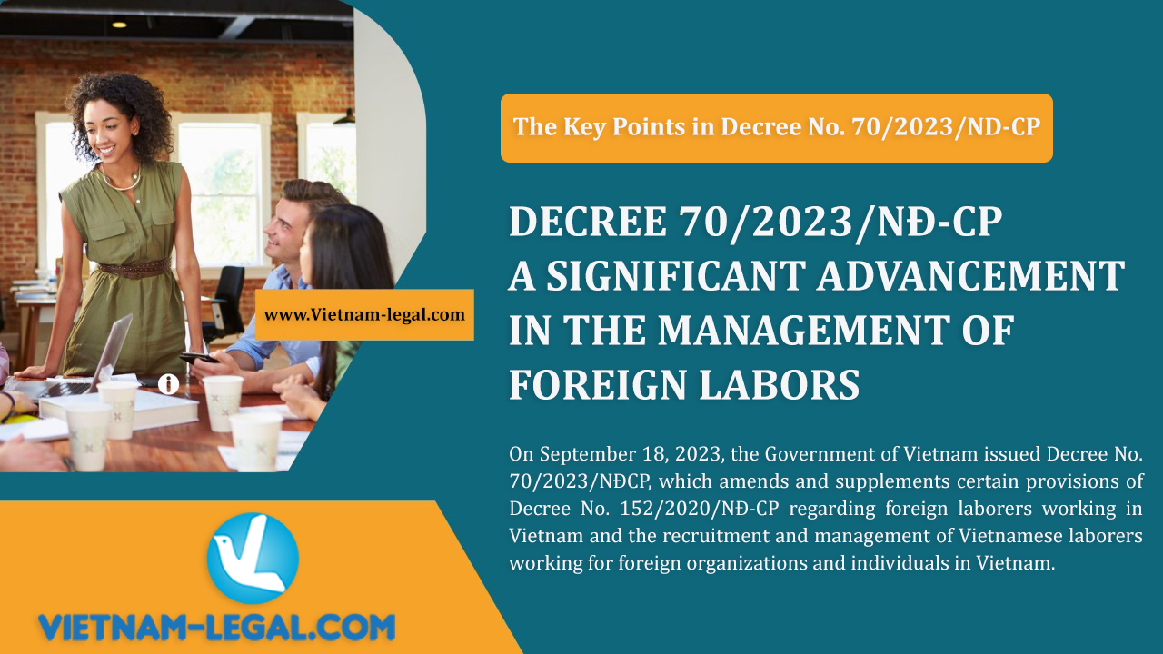 Key Points in Decree No 70 2023 ND CP
