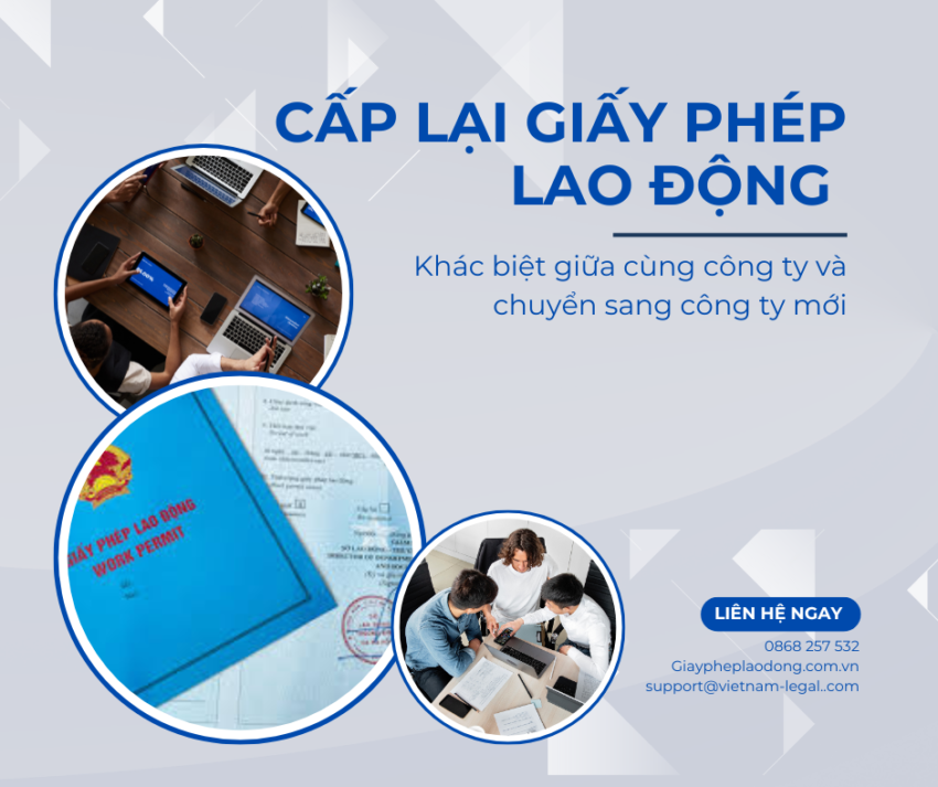 Cấp lại Giấy phép lao động 1